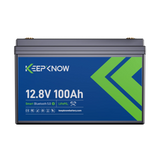 KeepKnow 12V 100Ah Lithium Battery (Black)
