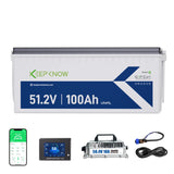 KeepKnow 48V 100Ah LiFePO4 Lithium LiFePO4 Golf Cart Battery