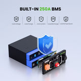 KeepKnow 12V 320Ah Deep Cycle LiFePO4 Lithium RV Battery