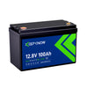 KeepKnow 12V 100Ah Lithium Battery (Black)