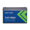 KeepKnow 12V 100Ah Lithium Battery (Black)