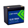 KeepKnow 12V 100Ah Mini LiFePO4 Lithium Battery
