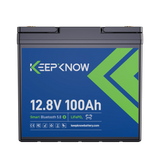 KeepKnow 12V 100Ah Mini LiFePO4 Lithium Battery