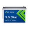 KeepKnow 12V 320Ah Lithium Battery