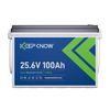 KeepKnow 24V 100Ah Lithium Battery