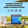 KeepKnow 12V 100Ah Mini LiFePO4 Lithium Battery