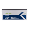 KeepKnow 48V 100Ah LiFePO4 Lithium LiFePO4 Golf Cart Battery