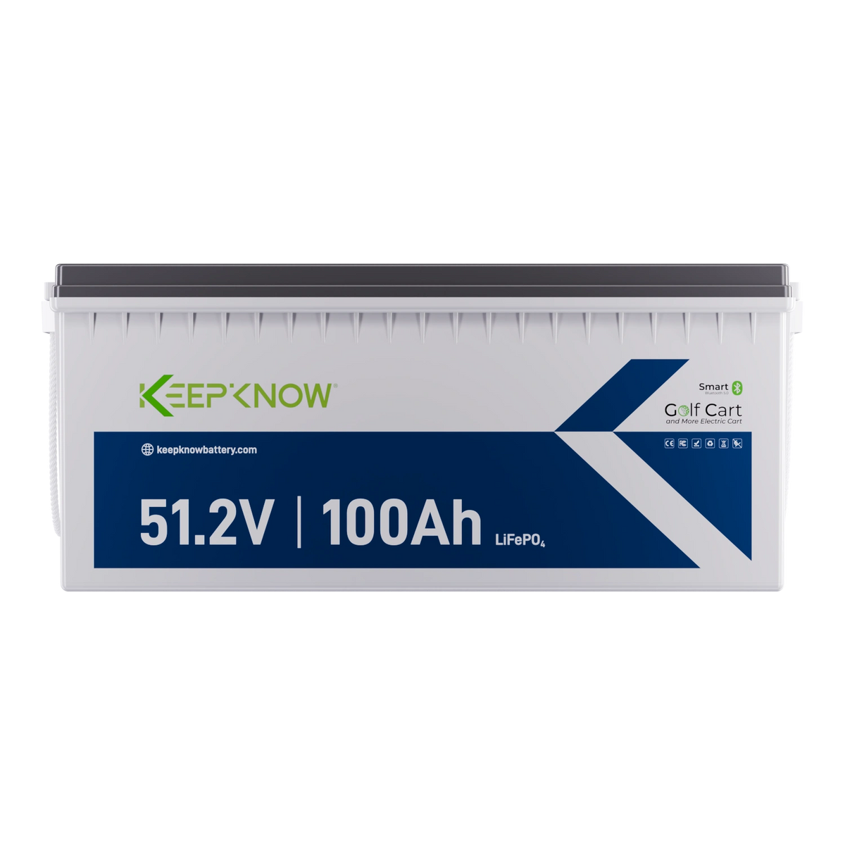 KeepKnow 48V 100Ah LiFePO4 Lithium LiFePO4 Golf Cart Battery
