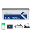 KeepKnow 48V 100Ah LiFePO4 Lithium LiFePO4 Golf Cart Battery