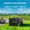 KeepKnow 48V 105Ah (Mini) Lithium (LiFePO4) Golf Cart Battery