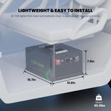 KeepKnow 48V 72Ah Lithium (LiFePO4) Golf Cart Battery, 200A BMS